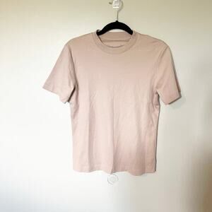 MM LAFLEUR Leslie Tee Shirt Pima cotton pink mauve size‎ xs